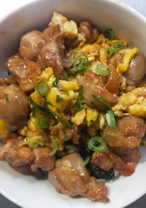 絶品！焼き鳥たま丼-レシピのメイン写真