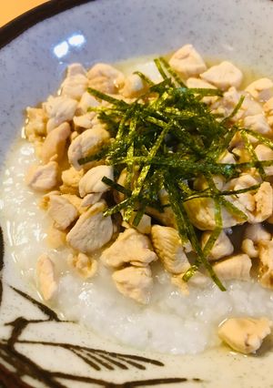 レトルトお粥●鶏肉の刻み煮粥-レシピのメイン写真
