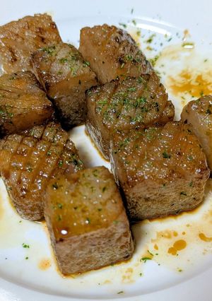 コンニャクのバター醤油タバスコかけ⭐-レシピのメイン写真