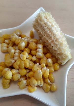 3分　とうもろこしの簡単つぶ取り-レシピのメイン写真
