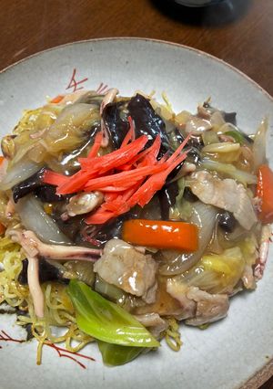 あんかけ焼きそば　パリパリ焼麺-レシピのメイン写真