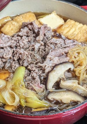 絹揚げの肉豆腐-レシピのメイン写真