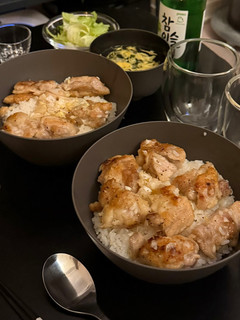 ねぎ塩レモンチキン丼-レシピのメイン写真