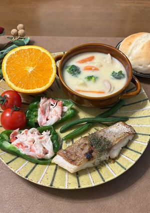 簡単！鯛のポワレ　レモンバターソース添え-レシピのメイン写真