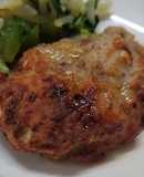 【保育園給食】照り焼き豆腐ハンバーグ