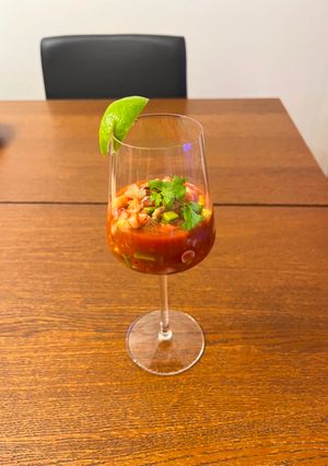 さっぱり！エビとタコのコクテル-レシピのメイン写真