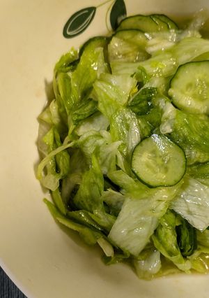レタスときゅうりのナンプラーのサラダ-レシピのメイン写真
