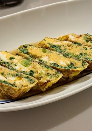 ♪ニラ入り玉子焼き-レシピのメイン写真