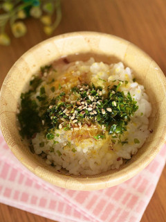 野菜の出汁茶漬け-レシピのメイン写真