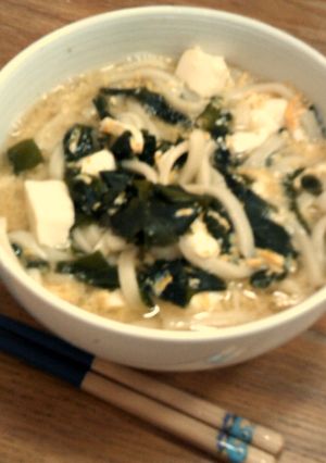 プチッと鍋で☆温まる卵とじうどん！-レシピのメイン写真
