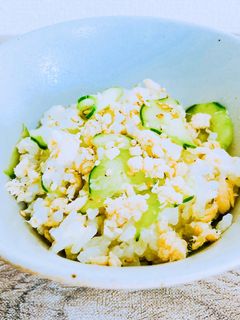 鮭ときゅうりの混ぜご飯-レシピのメイン写真