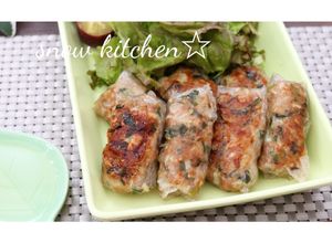 ライスペーパーで☆もちもち餃子-レシピのメイン写真