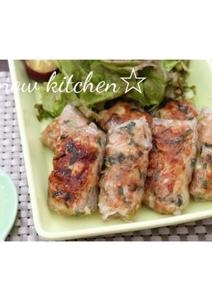 ライスペーパーで☆もちもち餃子-レシピのメイン写真