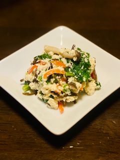 菜の花の塩昆布白和え!-レシピのメイン写真
