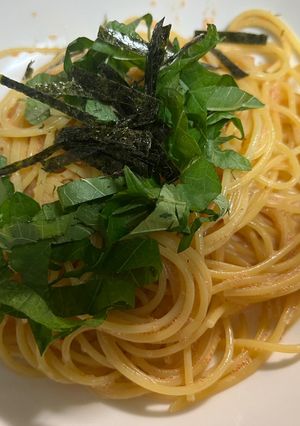 シンプルなたらこのクリームパスタ-レシピのメイン写真
