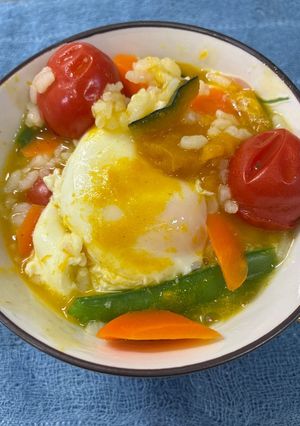 夏野菜のリゾット-レシピのメイン写真