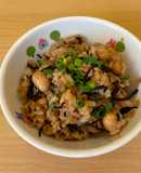 【健康教室】大豆とひじきの炊き込みご飯