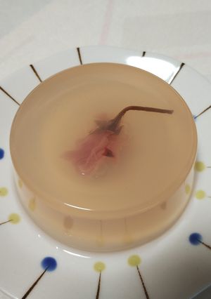 三つの春☆梅桃桜の寒天ゼリー-レシピのメイン写真