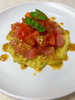 アボカドとマグロとトマトのサラダ-レシピのメイン写真