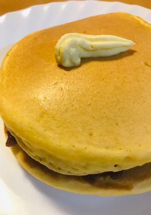 豆乳のパンケーキ●小豆サンド-レシピのメイン写真