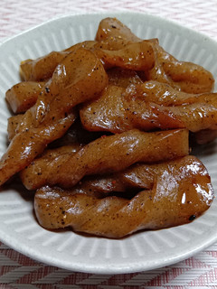 ねじりこんにゃくの甘辛煮-レシピのメイン写真