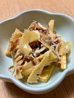 たけのこの梅しらす和え-レシピのメイン写真