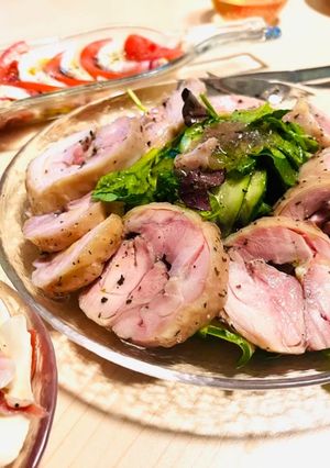 インボルティーニ風 鶏ももハム-レシピのメイン写真
