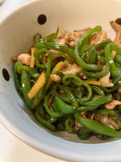 ピーマンと豚肉の甘辛炒め-レシピのメイン写真
