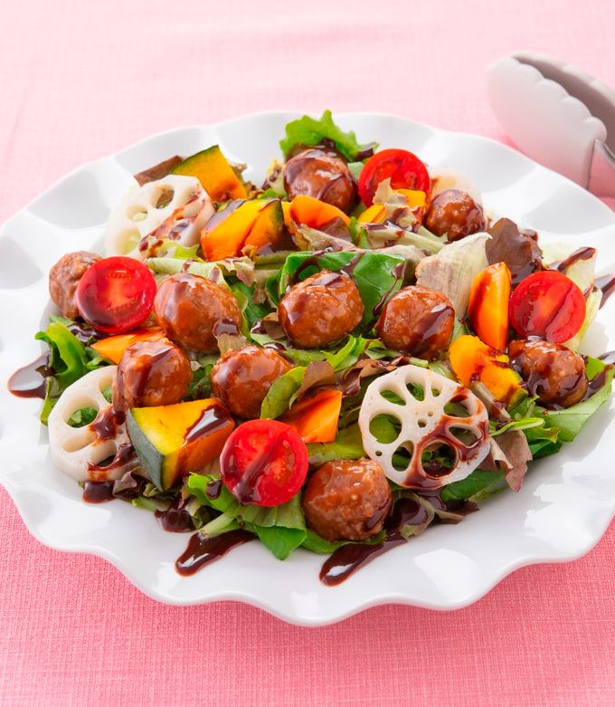 チョコミートボールサラダ by イシイ 【クックパッド】 簡単おいしい