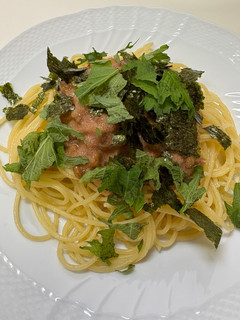 明太子納豆パスタ-レシピのメイン写真