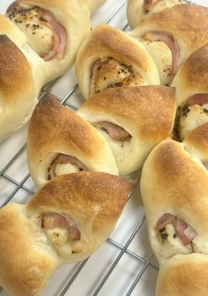 味は本格派✨👨🍳こねない簡単ベーコンエピ🥖-レシピのメイン写真