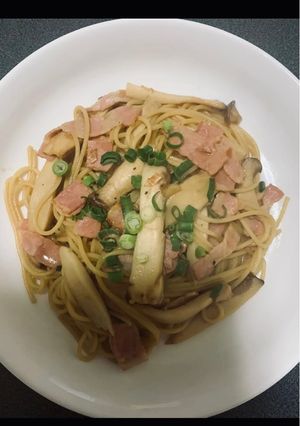 エリンギとベーコンの和風パスタ-レシピのメイン写真