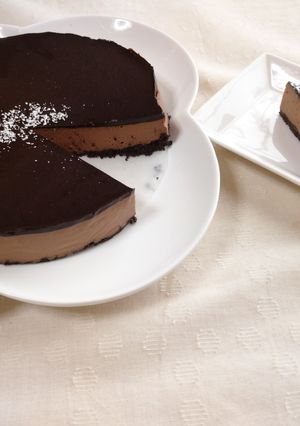 しのんち☆ショコラなレアチーズケーキ♪-レシピのメイン写真
