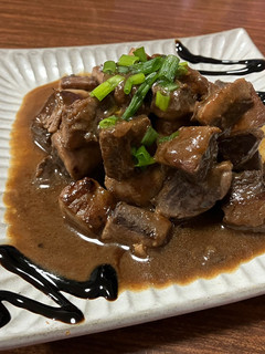 マグロの血合いステーキ-レシピのメイン写真