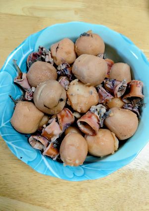 イカと里芋の煮物-レシピのメイン写真