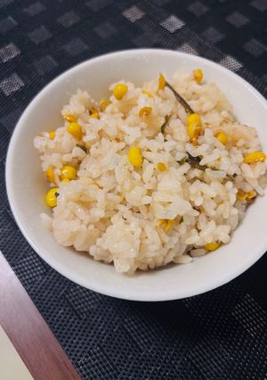 焼きとうもろこしの炊き込みご飯-レシピのメイン写真