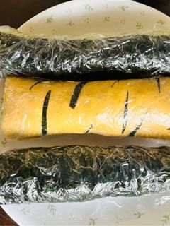 トラ柄の恵方巻き-レシピのメイン写真