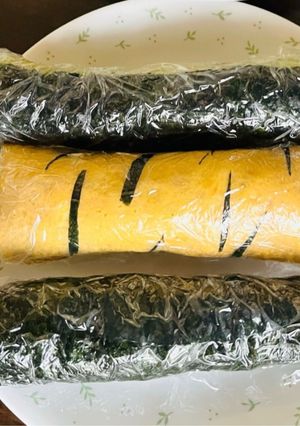 トラ柄の恵方巻き-レシピのメイン写真