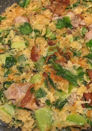 チンゲン菜のお好み焼き-レシピのメイン写真