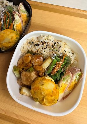 20260921息子たちのお弁当-レシピのメイン写真