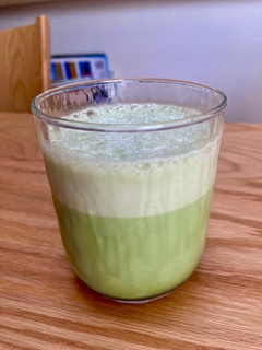 ほろ苦抹茶ラテ(冷)♪-レシピのメイン写真