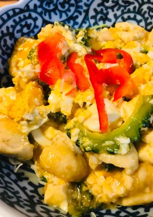 鶏肉のしょうが湯ゴーヤーチャンプルー-レシピのメイン写真