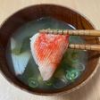 簡単☆カニかまのお味噌汁