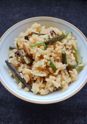 山菜ごはん-レシピのメイン写真