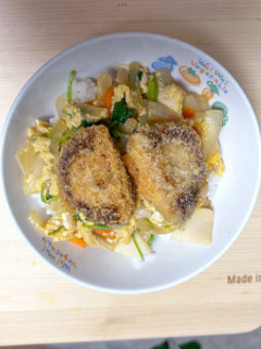 しいたけかつ丼-レシピのメイン写真