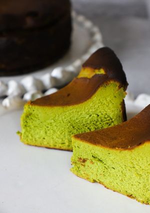 抹茶のチーズケーキ-レシピのメイン写真
