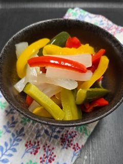 簡単酢で野菜ピクルス-レシピのメイン写真