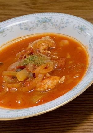 鶏肉のピリ辛トマト煮-レシピのメイン写真