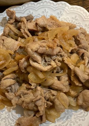 豚こま　焼き肉のたれ-レシピのメイン写真
