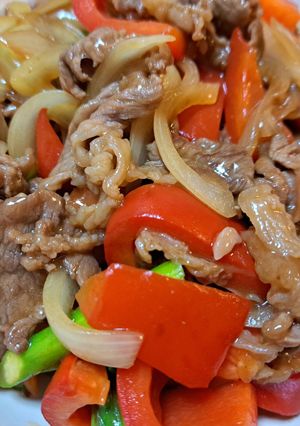 牛肉とアスパラの中華炒め-レシピのメイン写真